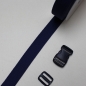 Mobile Preview: Steckschnalle 3 cm dunkelblau