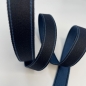 Preview: 2,5 cm Gurtband "Duo" Navy/Natic