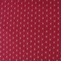 Preview: Interlockjersey Sterne rot-pink