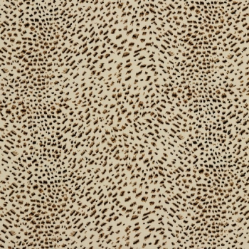 Animalprint auf wollweiß, 100 % Viskose, 1,45 cm breit, 105 g/m²