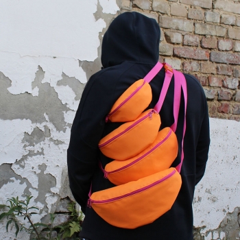 Schnittmuster Hip Bag Gürteltasche Hüfttasche Bauchtasche in 4 Größen
