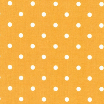 gelb mit weißen Punkte Baumwolle von Westfalenstoff aus der Serie Capri