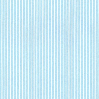 hellblau mit weißen Streifen Baumwolle von Westfalenstoff aus der Serie Capri