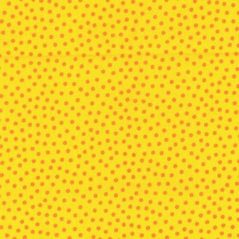 Baumwolle "Junge Linie" kleine Punkte auf gelb