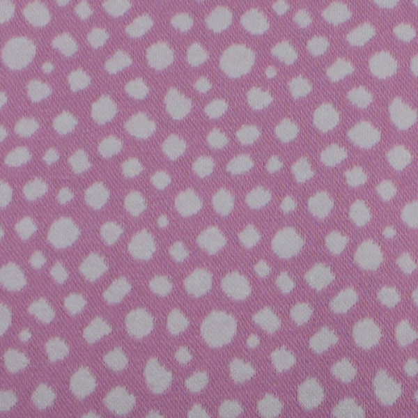 rosa weiß Punkte Jacquardstrick Detail von Swafing
