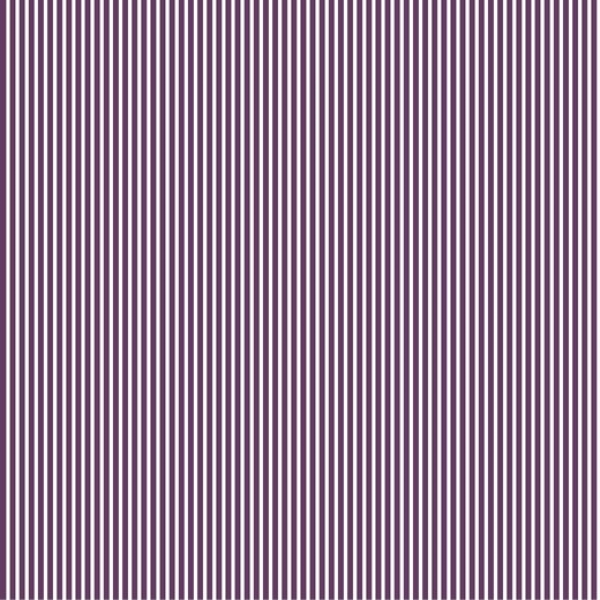 purple weiß feine Streifen auf Baumwolle 1,50 m beit