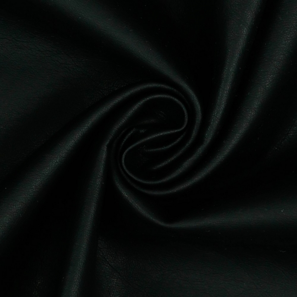 schwarz Kunstleder 40% PU, 30% VI, 30 % PL, 1,40 m breit, 320 g/m²