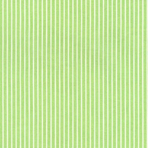 hellgrün mit weißen Streifen Baumwolle von Westfalenstoff aus der Serie Capri