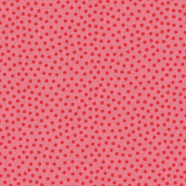 Baumwolle "Junge Linie" kleine Punkte auf rosa