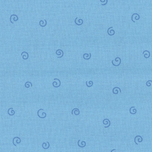 Baumwolle "Junge Linie" Kreisel auf blau