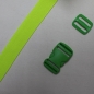 Preview: Baumwollgurtband neongelb 3 cm