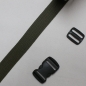 Preview: Baumwollgurtband schlamm 3 cm