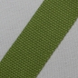 Preview: Baumwollgurtband olive 3 cm