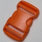 Preview: Steckschnalle 3 cm orange