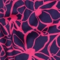 Preview: Baumwoll Satin - MAGNOLIA - DARK PURPLE