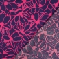 Preview: Baumwoll Satin - MAGNOLIA - DARK PURPLE