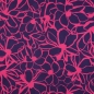 Preview: Baumwoll Satin - MAGNOLIA - DARK PURPLE