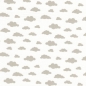 Preview: Baumwolle Wolken beige