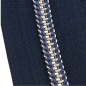 Preview: Reißverschluss Dunkelblau Silber Jeansblau