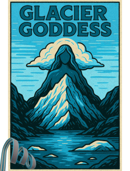 Bügelbild Glacier Goddess
