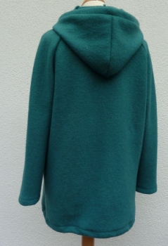 Preview: 111 b Raglanpulli mit Rollkragen oder Kapuze Gr. 44-54