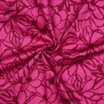 Baumwoll Satin - MAGNOLIA - PINK