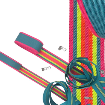 Preview: 4 cm Gurtband "Neon City"