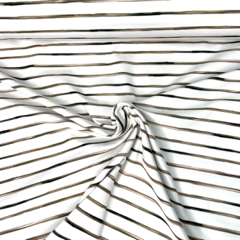 Preview: Jersey Snoozy Fabrics Pastellstreifen