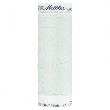 Muslin Seraflex elastisches Garn Amann Mettler weiß