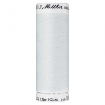 Eggshell Seraflex elastisches Garn Amann Mettler weiß