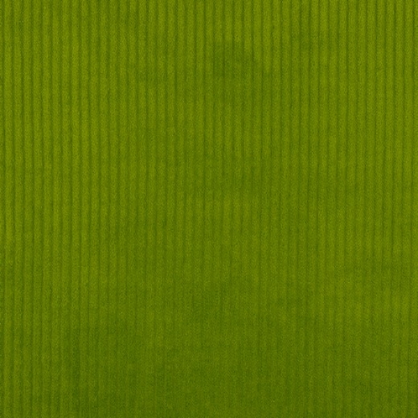 Der Breitcord in essiggurke hat 22 Rippen auf 10 cm und ist noch etwas rustikaler als der Manchestcord.