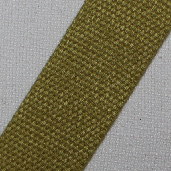 Baumwollgurtband senfgelb 3 cm