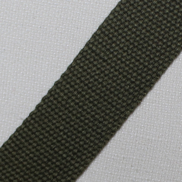 Baumwollgurtband schlamm 3 cm