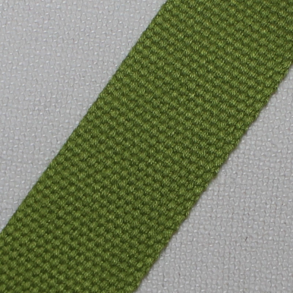 Baumwollgurtband olive 3 cm