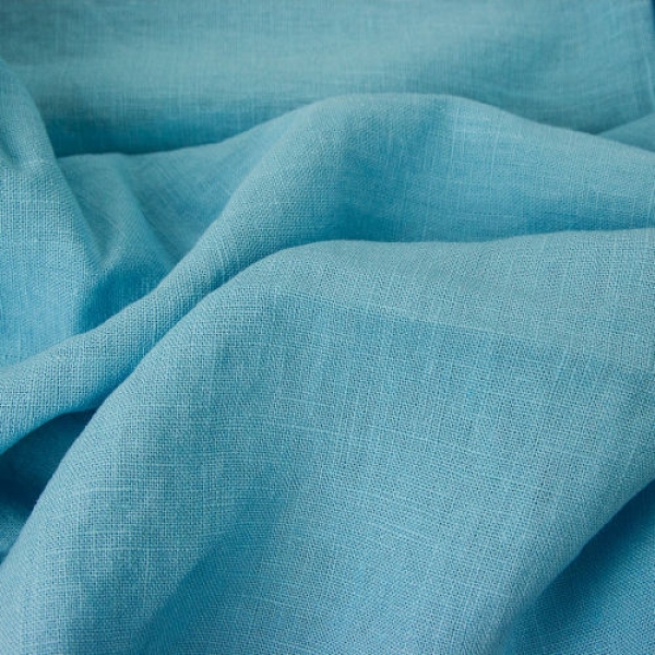 Leinen Hellblau