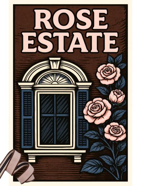 Bügelbild Rose Estate