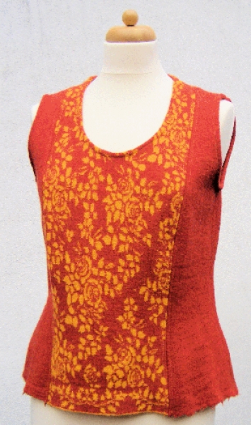 Pullunder mit Teilungsnähten Gr. 54 -62