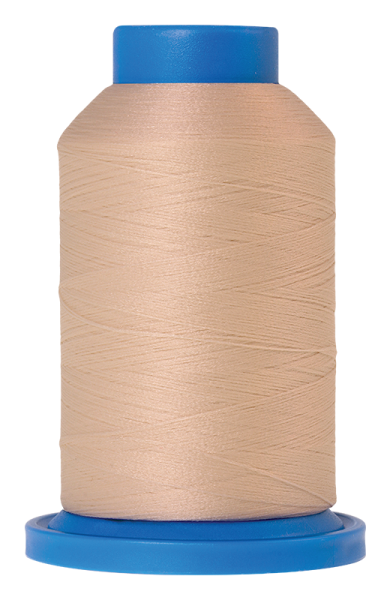 SERAFLOCK Pine Nut- das bauschige Overlock Garn für besonders elastische Beanspruchungen liefert auf jedem Stoff starke Ergebnisse. Ideal für Dessous, Schwimm- und Sportbekleidung.