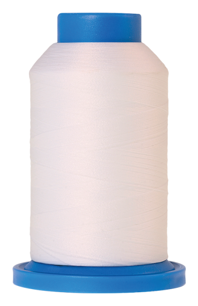 SERAFLOCK White- das bauschige Overlock Garn für besonders elastische Beanspruchungen liefert auf jedem Stoff starke Ergebnisse. Ideal für Dessous, Schwimm- und Sportbekleidung.