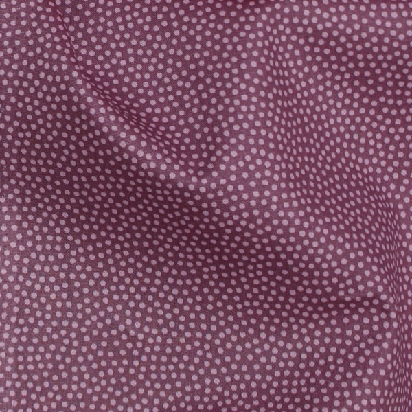 Baumwolle "Dotty" ton in ton flieder