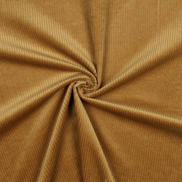 Breitcord gewaschen elastisch Mustard