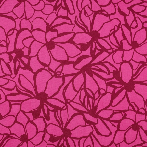 Baumwoll Satin - MAGNOLIA - PINK