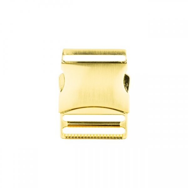 Steckschnalle Metall 6 Farben 4 cm