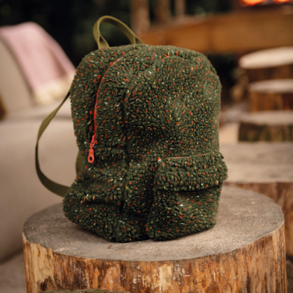 Teddy Tweed dunkelgrün