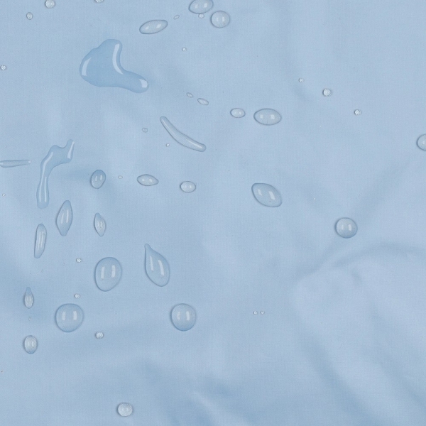 Regenstoff Hellblau