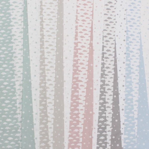 Baumwolle Wolken beige