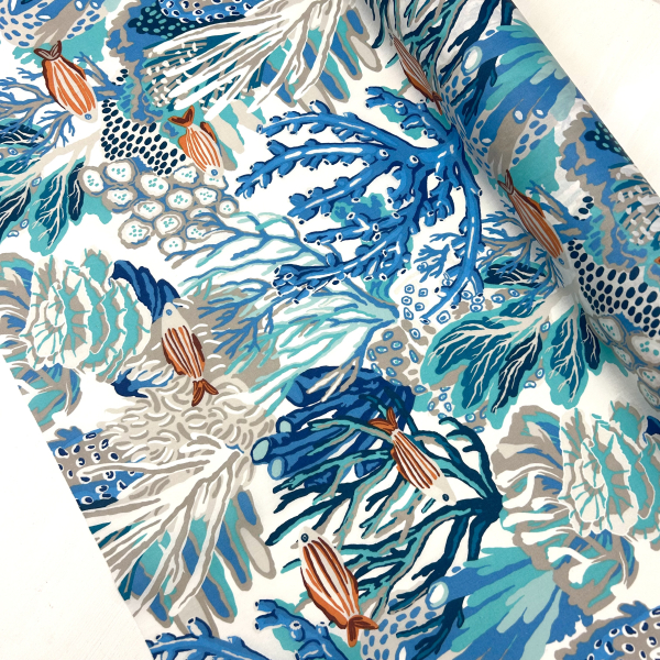 Beschichtete Baumwolle Fische