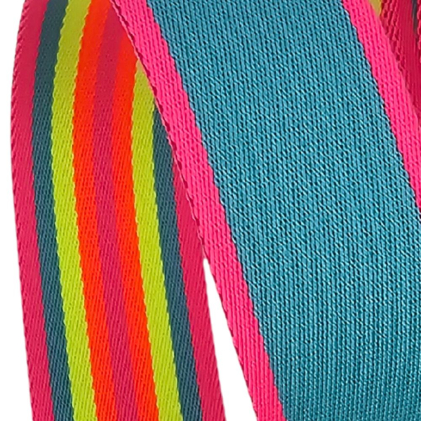 2,5 cm Gurtband "Neon City"