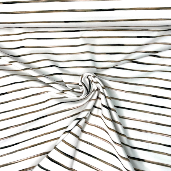 Jersey Snoozy Fabrics Pastellstreifen