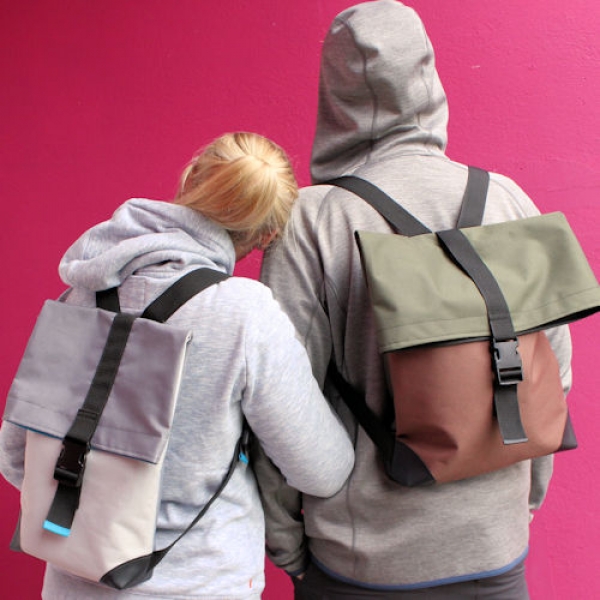 Verarbeitungsvorschlag Klappsack